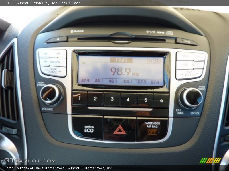 Ash Black / Black 2013 Hyundai Tucson GLS