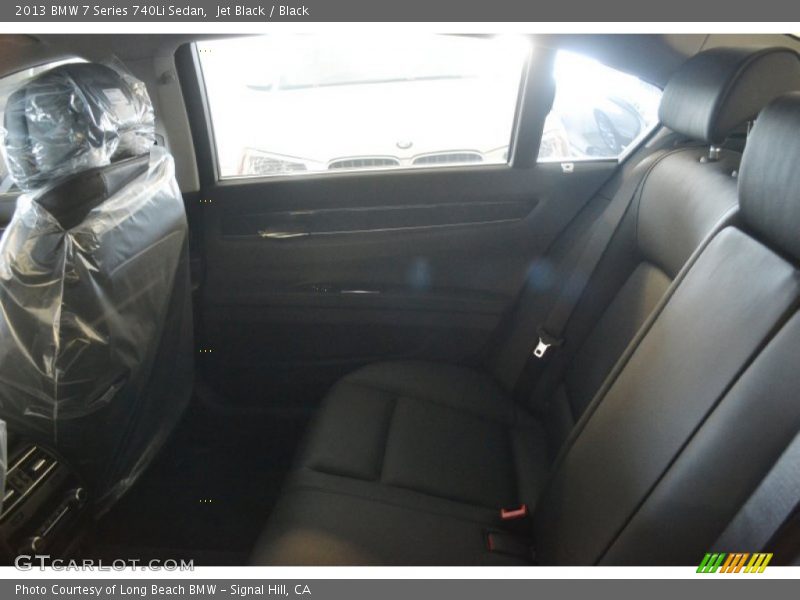 Jet Black / Black 2013 BMW 7 Series 740Li Sedan
