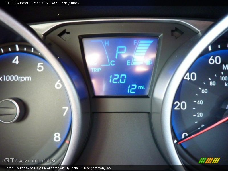 Ash Black / Black 2013 Hyundai Tucson GLS