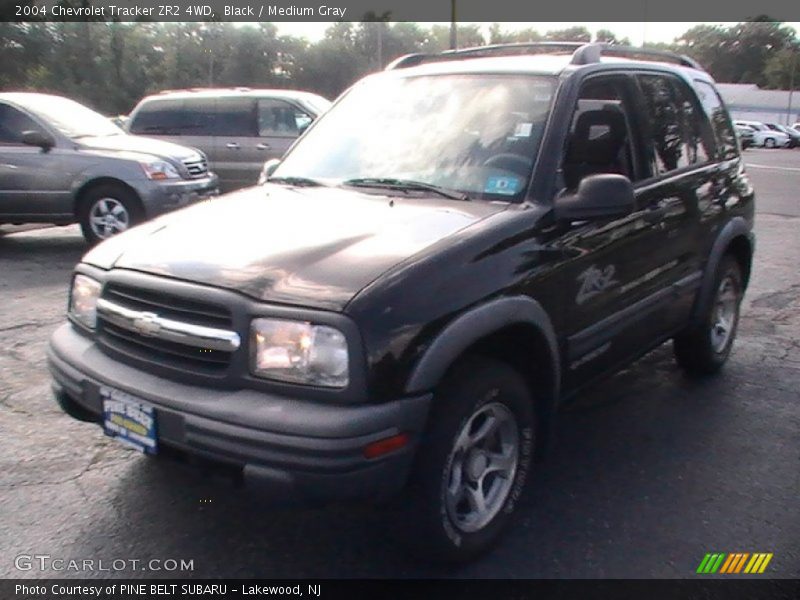 Black / Medium Gray 2004 Chevrolet Tracker ZR2 4WD