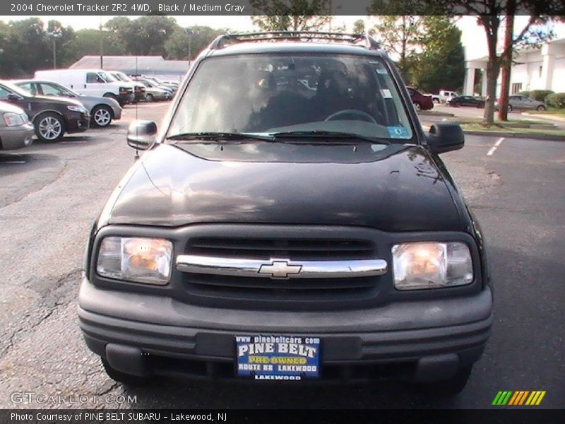 Black / Medium Gray 2004 Chevrolet Tracker ZR2 4WD