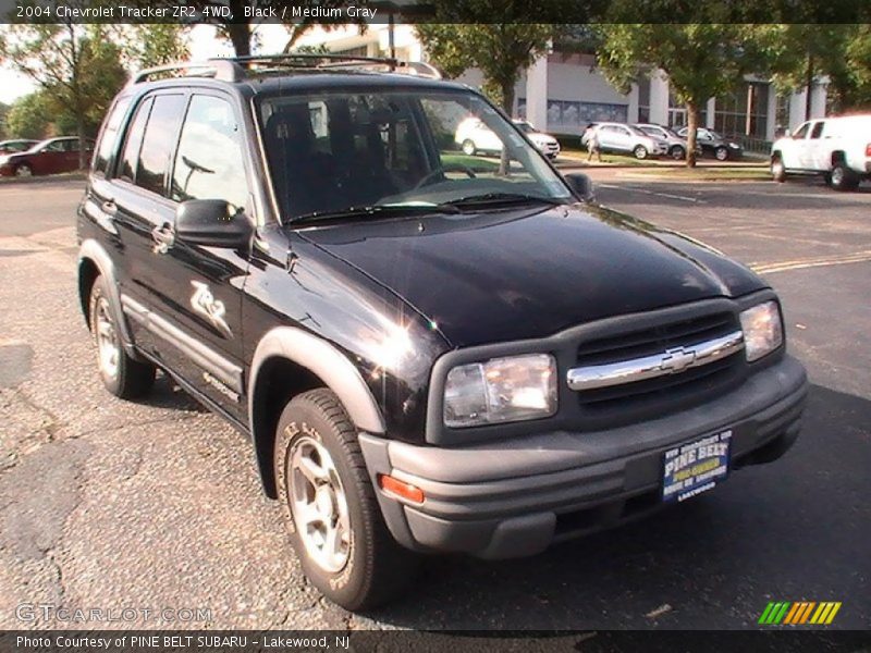 Black / Medium Gray 2004 Chevrolet Tracker ZR2 4WD
