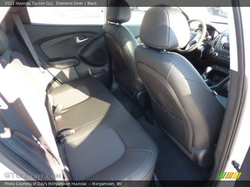 Diamond Silver / Black 2013 Hyundai Tucson GLS