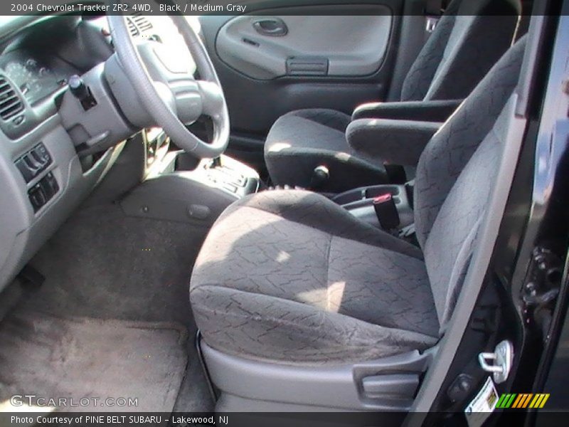 Front Seat of 2004 Tracker ZR2 4WD