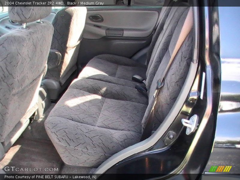 Rear Seat of 2004 Tracker ZR2 4WD