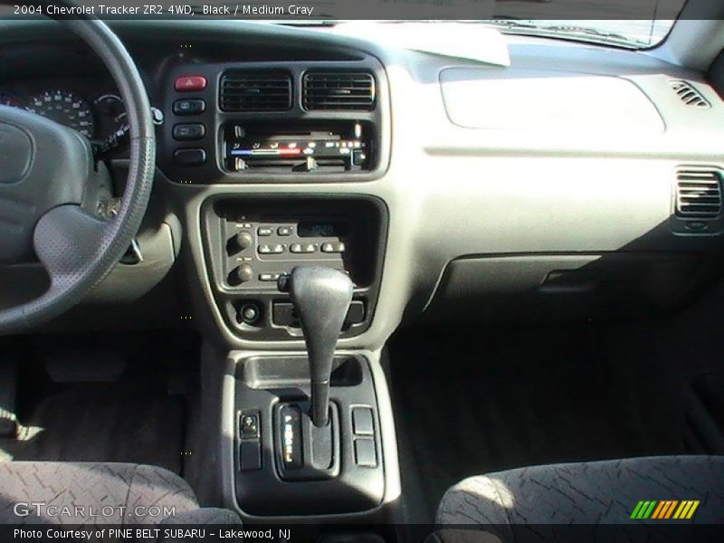 Black / Medium Gray 2004 Chevrolet Tracker ZR2 4WD