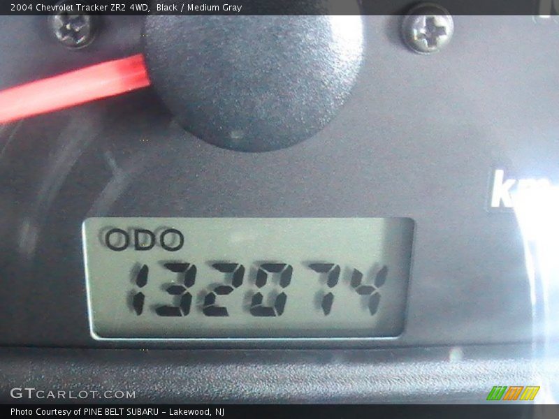 Black / Medium Gray 2004 Chevrolet Tracker ZR2 4WD
