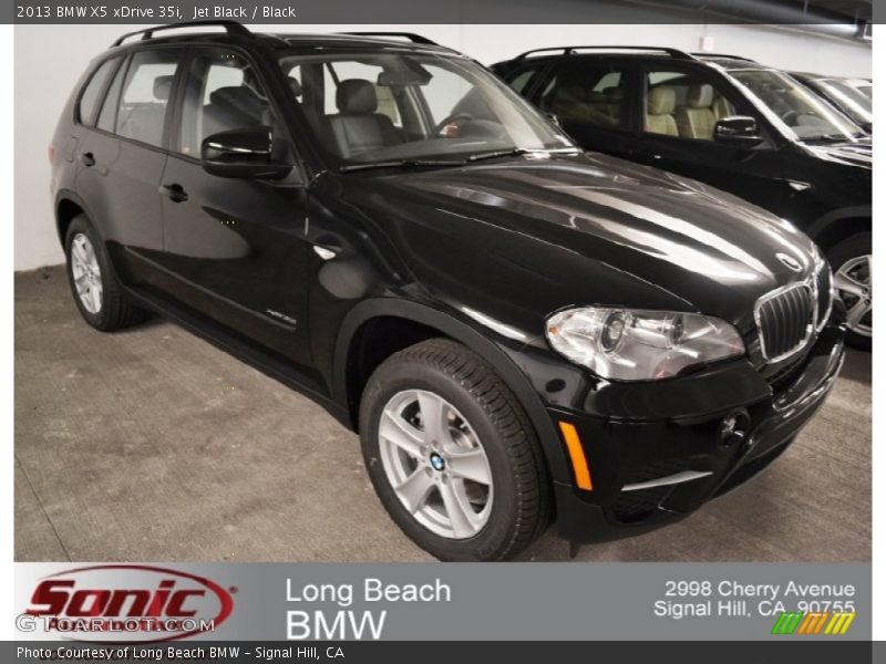 Jet Black / Black 2013 BMW X5 xDrive 35i