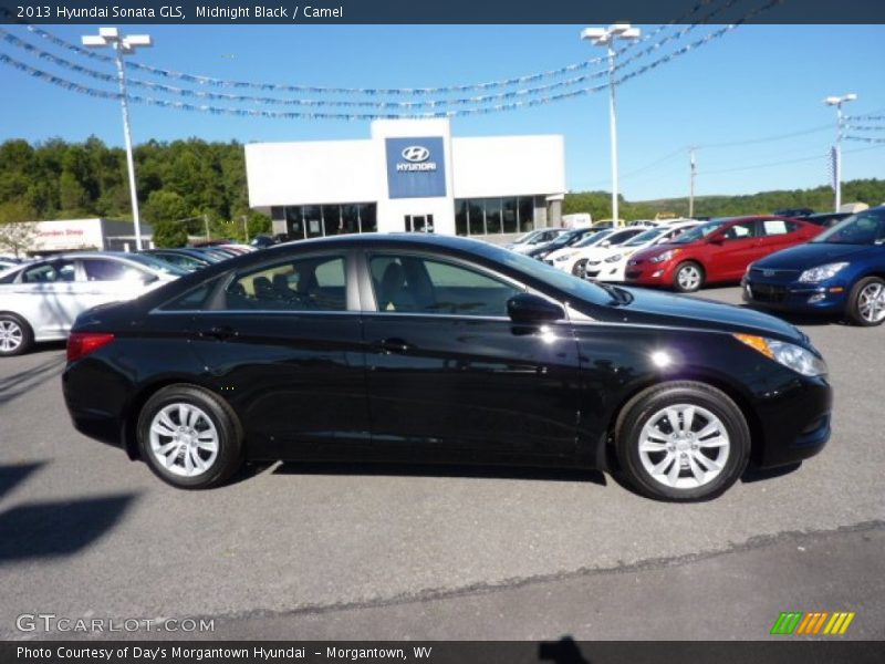 Midnight Black / Camel 2013 Hyundai Sonata GLS