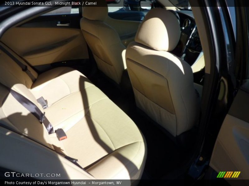 Midnight Black / Camel 2013 Hyundai Sonata GLS