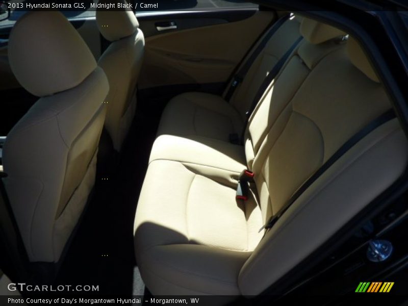 Midnight Black / Camel 2013 Hyundai Sonata GLS