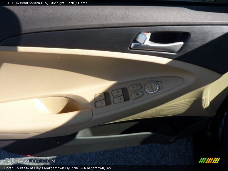 Midnight Black / Camel 2013 Hyundai Sonata GLS