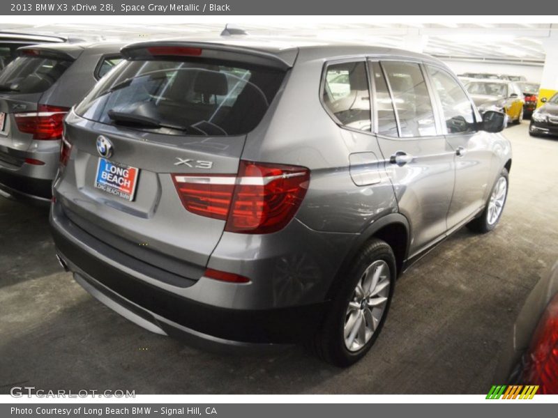 Space Gray Metallic / Black 2013 BMW X3 xDrive 28i