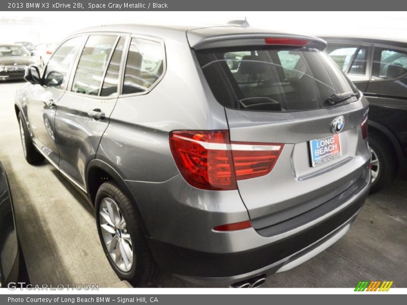 Space Gray Metallic / Black 2013 BMW X3 xDrive 28i