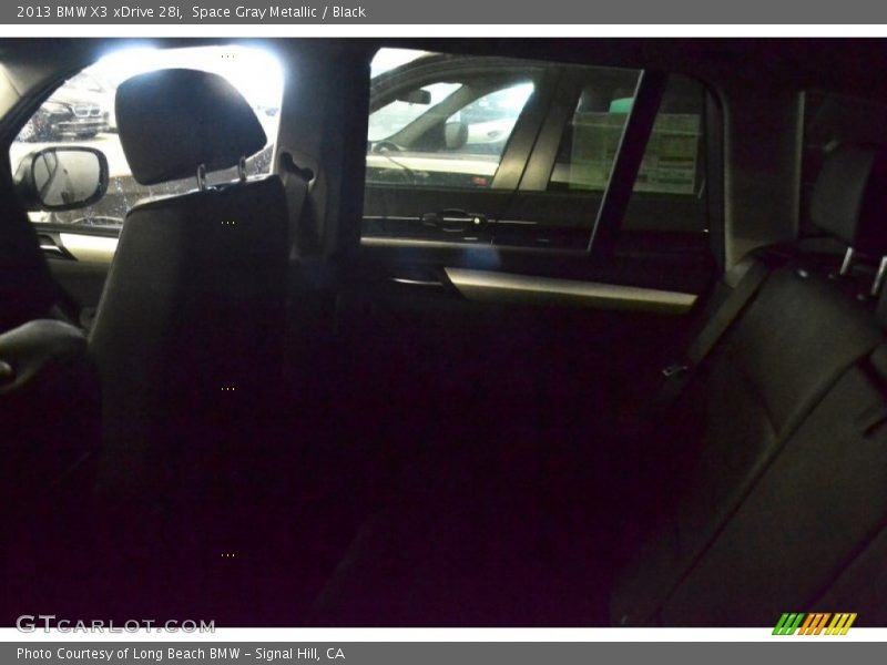 Space Gray Metallic / Black 2013 BMW X3 xDrive 28i