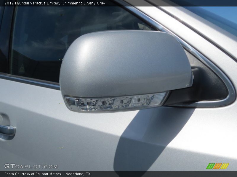 Shimmering Silver / Gray 2012 Hyundai Veracruz Limited