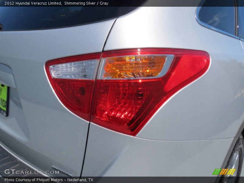 Shimmering Silver / Gray 2012 Hyundai Veracruz Limited