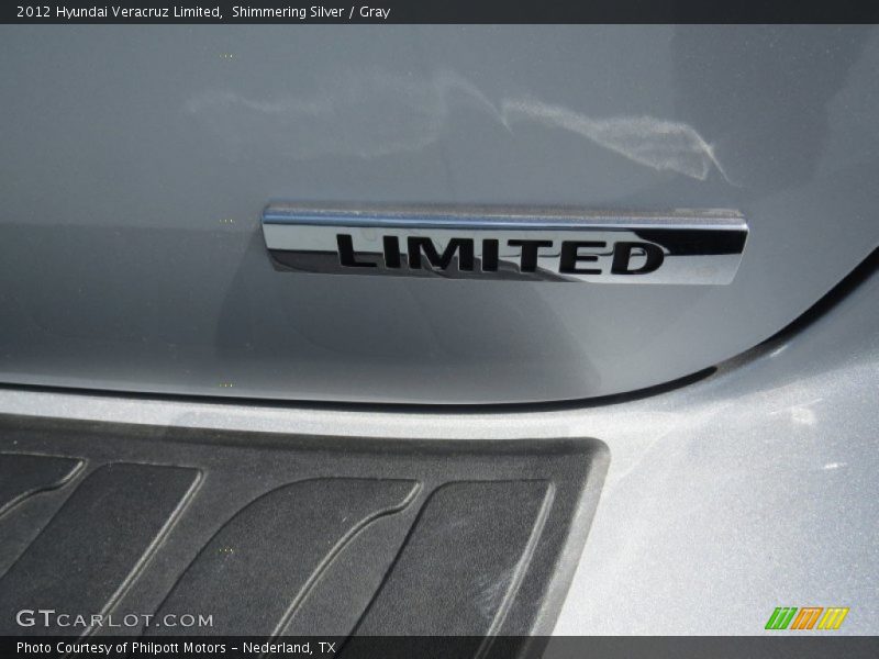 Shimmering Silver / Gray 2012 Hyundai Veracruz Limited