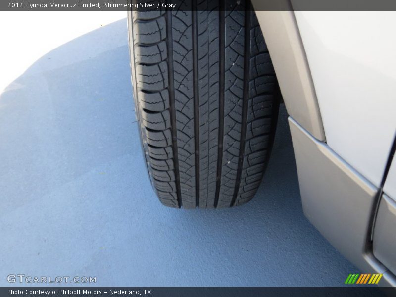 Shimmering Silver / Gray 2012 Hyundai Veracruz Limited