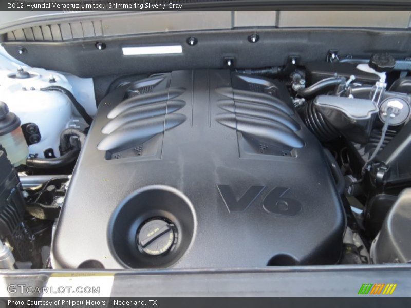 Shimmering Silver / Gray 2012 Hyundai Veracruz Limited