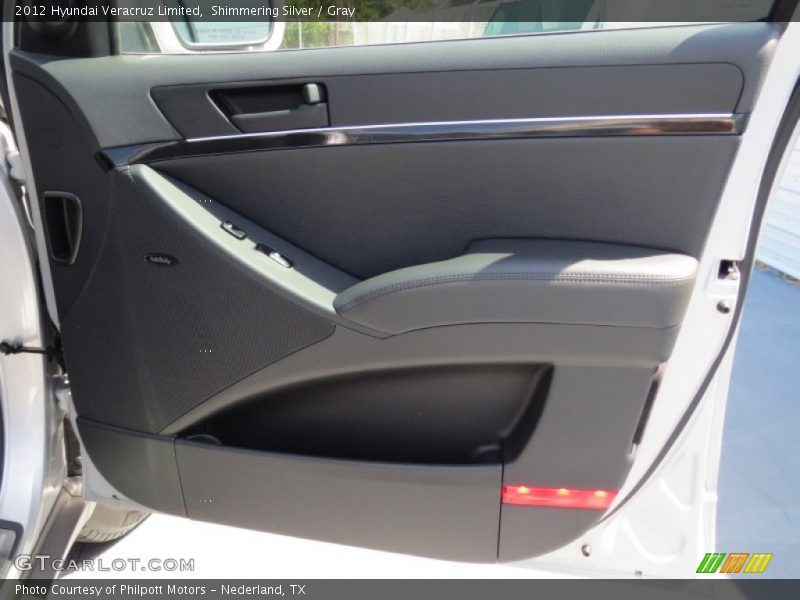 Shimmering Silver / Gray 2012 Hyundai Veracruz Limited