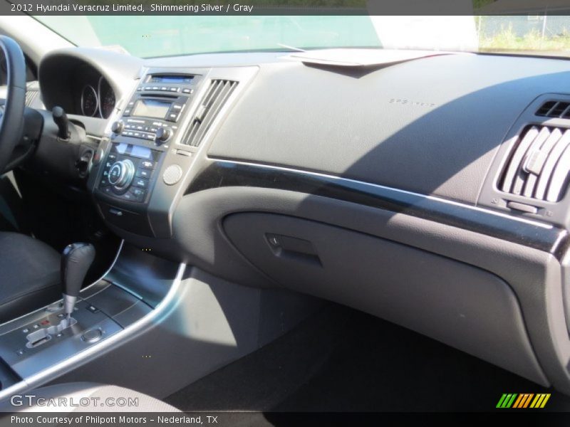 Shimmering Silver / Gray 2012 Hyundai Veracruz Limited