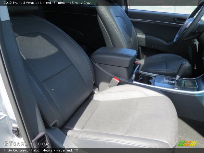 Shimmering Silver / Gray 2012 Hyundai Veracruz Limited