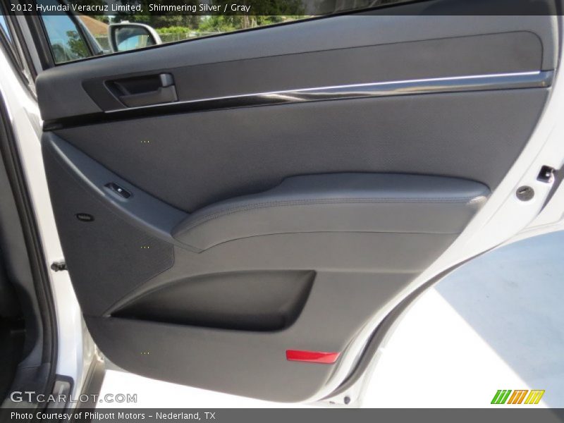 Shimmering Silver / Gray 2012 Hyundai Veracruz Limited