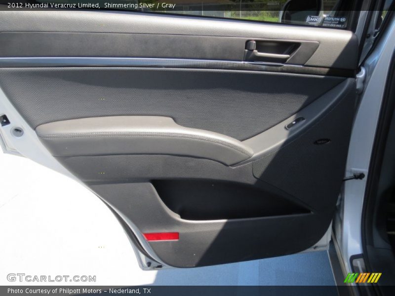Shimmering Silver / Gray 2012 Hyundai Veracruz Limited