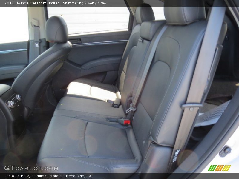 Shimmering Silver / Gray 2012 Hyundai Veracruz Limited