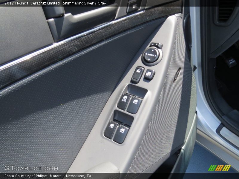 Shimmering Silver / Gray 2012 Hyundai Veracruz Limited