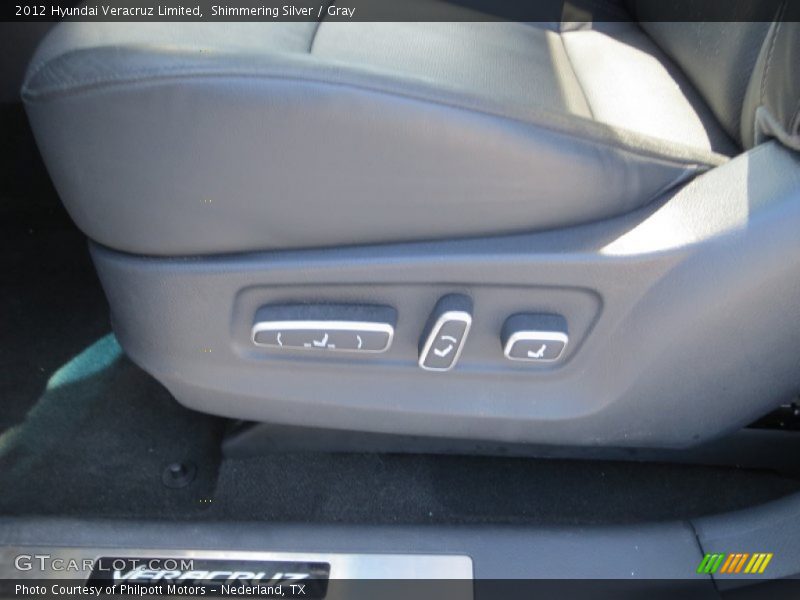 Shimmering Silver / Gray 2012 Hyundai Veracruz Limited