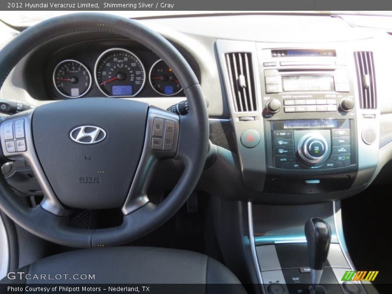 Shimmering Silver / Gray 2012 Hyundai Veracruz Limited