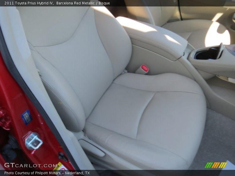 Barcelona Red Metallic / Bisque 2011 Toyota Prius Hybrid IV