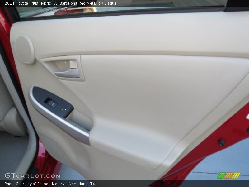 Barcelona Red Metallic / Bisque 2011 Toyota Prius Hybrid IV