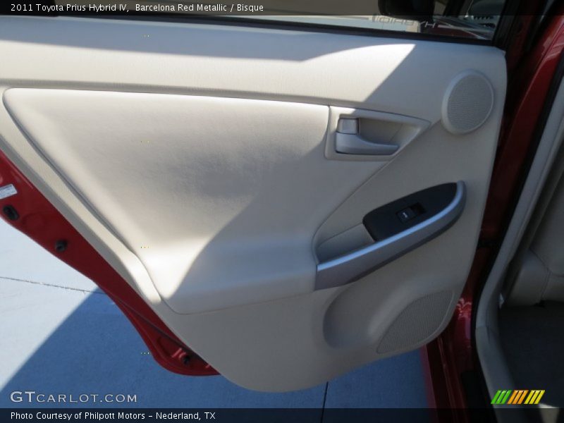 Barcelona Red Metallic / Bisque 2011 Toyota Prius Hybrid IV