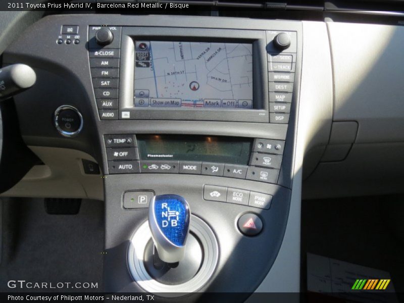 Barcelona Red Metallic / Bisque 2011 Toyota Prius Hybrid IV