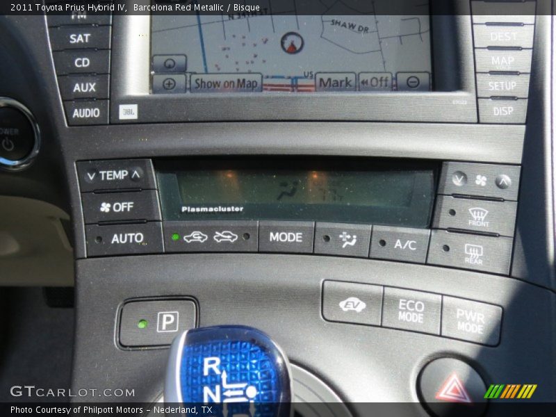 Barcelona Red Metallic / Bisque 2011 Toyota Prius Hybrid IV