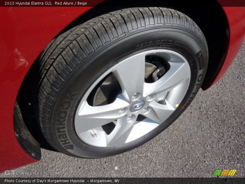 Red Allure / Beige 2013 Hyundai Elantra GLS