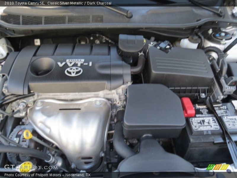 Classic Silver Metallic / Dark Charcoal 2010 Toyota Camry SE