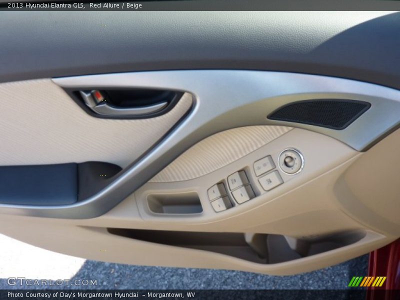 Red Allure / Beige 2013 Hyundai Elantra GLS