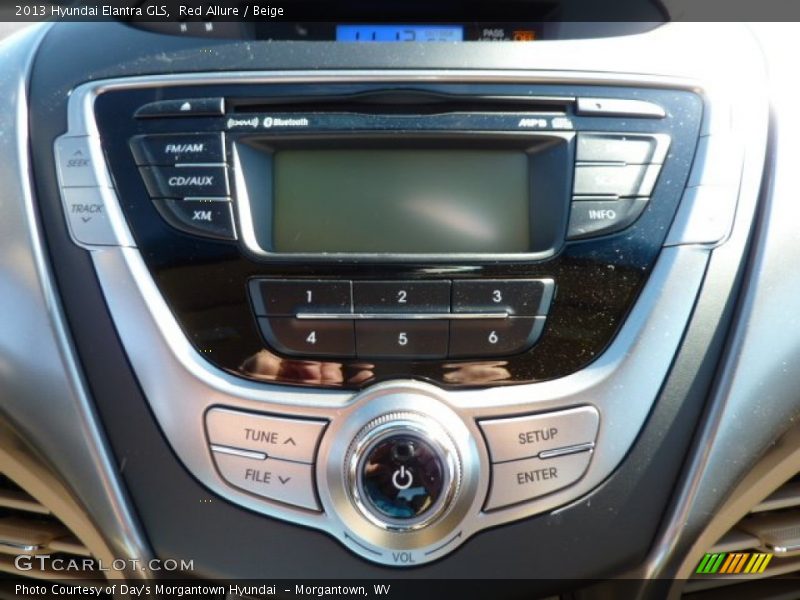 Red Allure / Beige 2013 Hyundai Elantra GLS