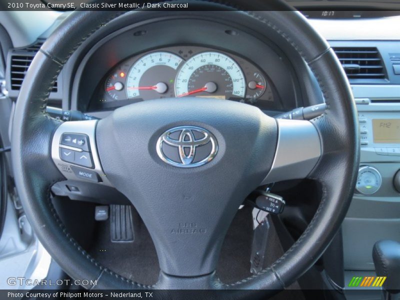 Classic Silver Metallic / Dark Charcoal 2010 Toyota Camry SE
