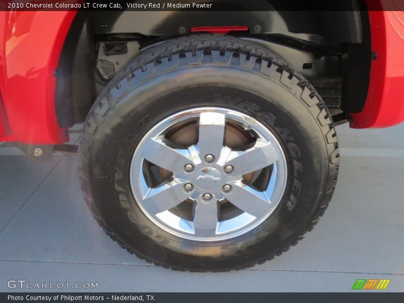 Victory Red / Medium Pewter 2010 Chevrolet Colorado LT Crew Cab