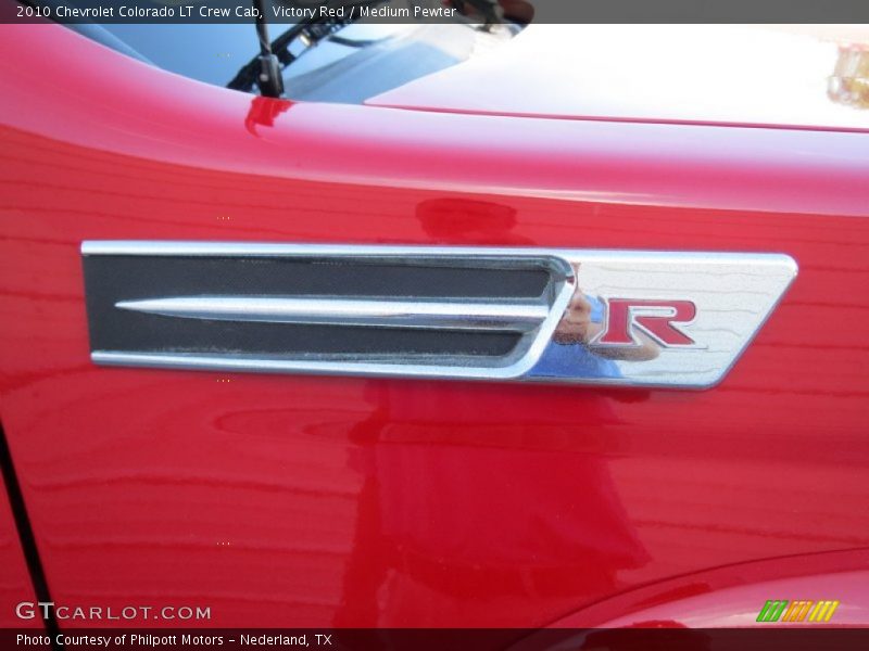 Victory Red / Medium Pewter 2010 Chevrolet Colorado LT Crew Cab
