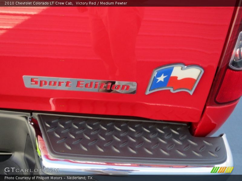 Victory Red / Medium Pewter 2010 Chevrolet Colorado LT Crew Cab