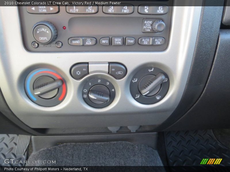 Victory Red / Medium Pewter 2010 Chevrolet Colorado LT Crew Cab