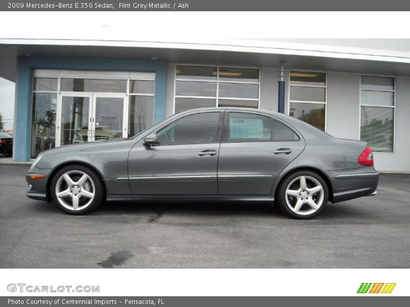 Flint Grey Metallic / Ash 2009 Mercedes-Benz E 350 Sedan