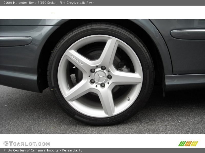 Flint Grey Metallic / Ash 2009 Mercedes-Benz E 350 Sedan