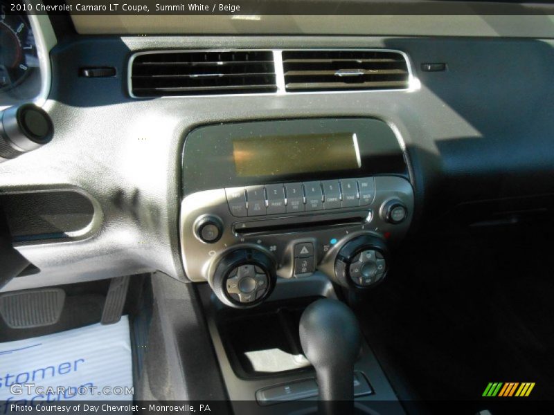 Summit White / Beige 2010 Chevrolet Camaro LT Coupe